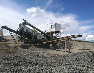 machines de concassage de ballast manuel la poussiere